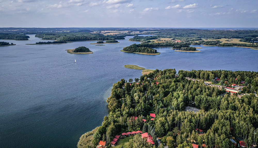 Mazursko Pl Kretowiny Mazury Zachodnie Pi Kne Du E Jezioro Narie W